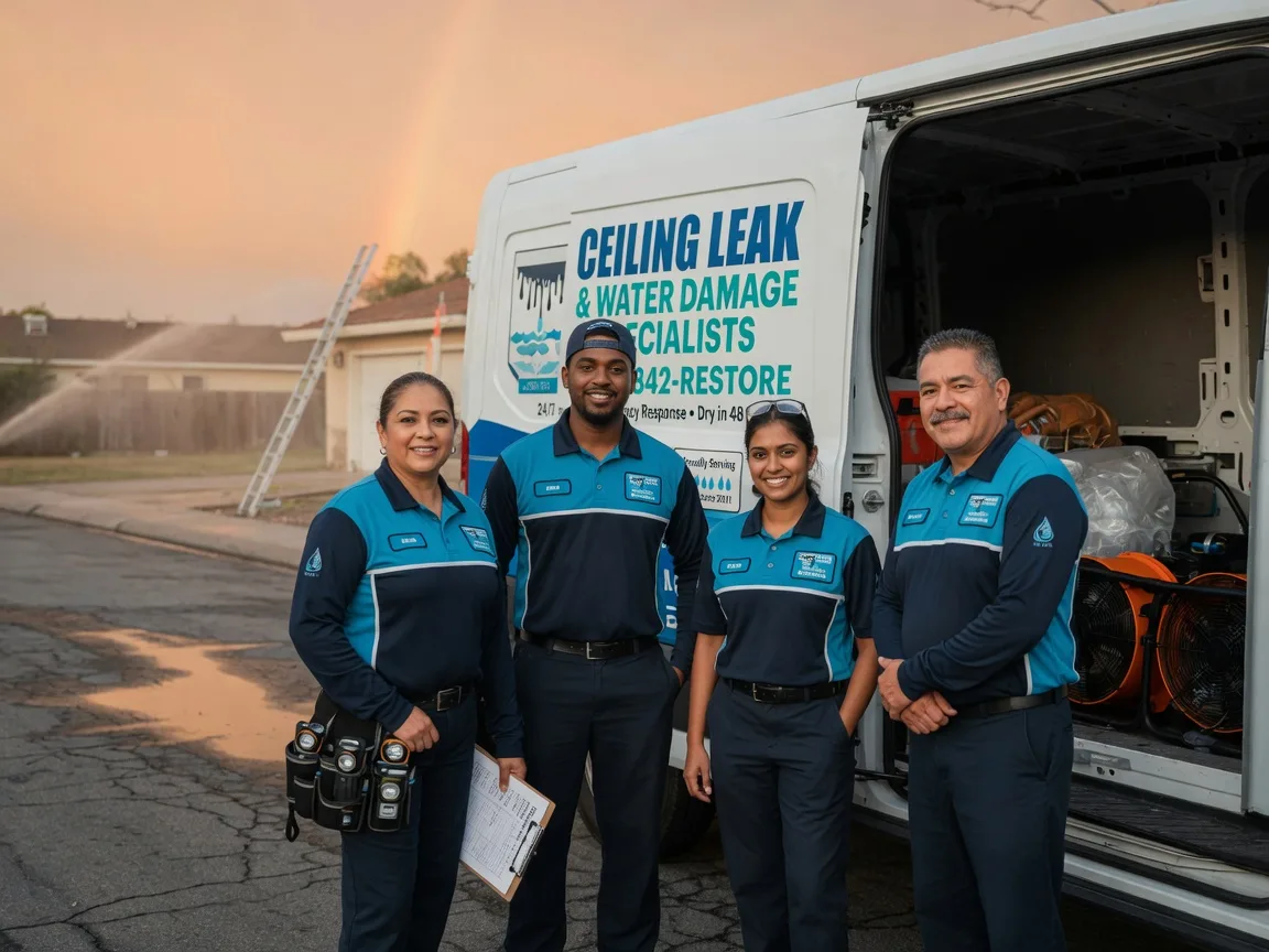 Ceiling Leak Cleanup company in Mcdermott, OH