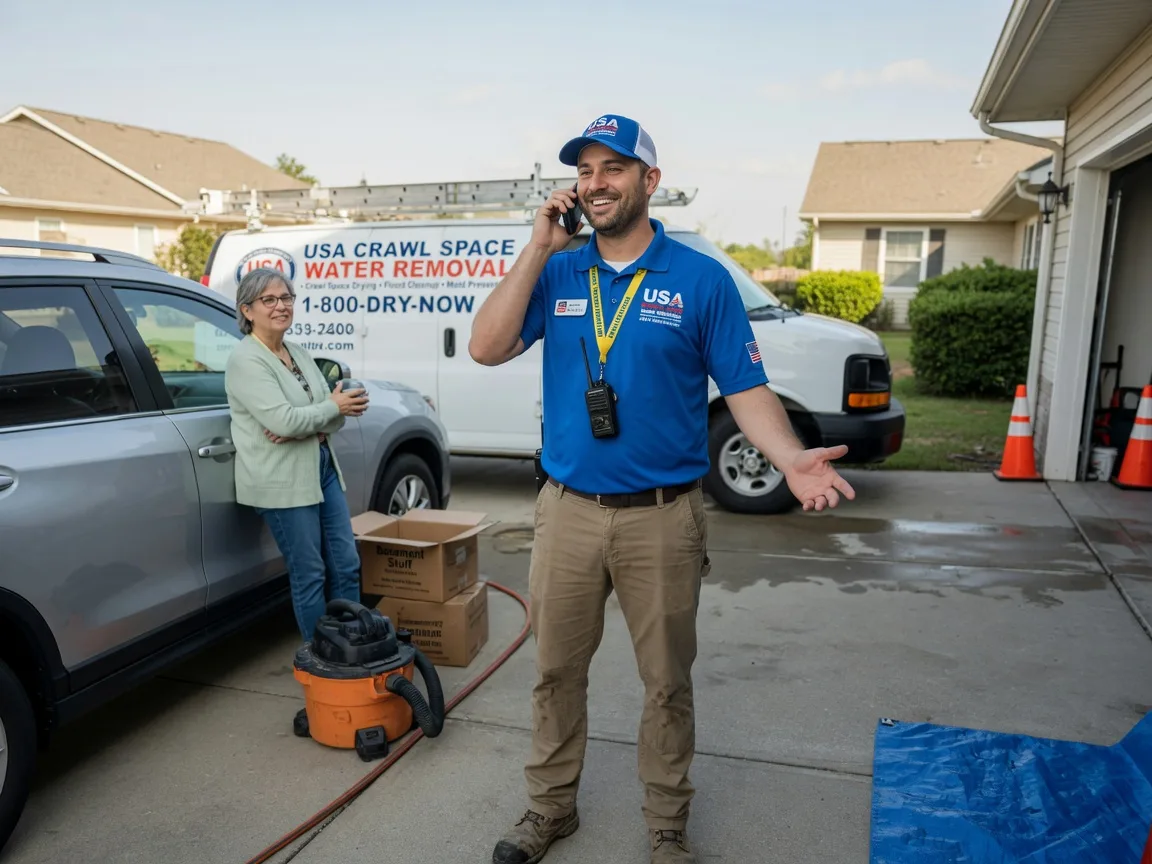 Crawl Space Water Removal Mcdermott, OH FAQs